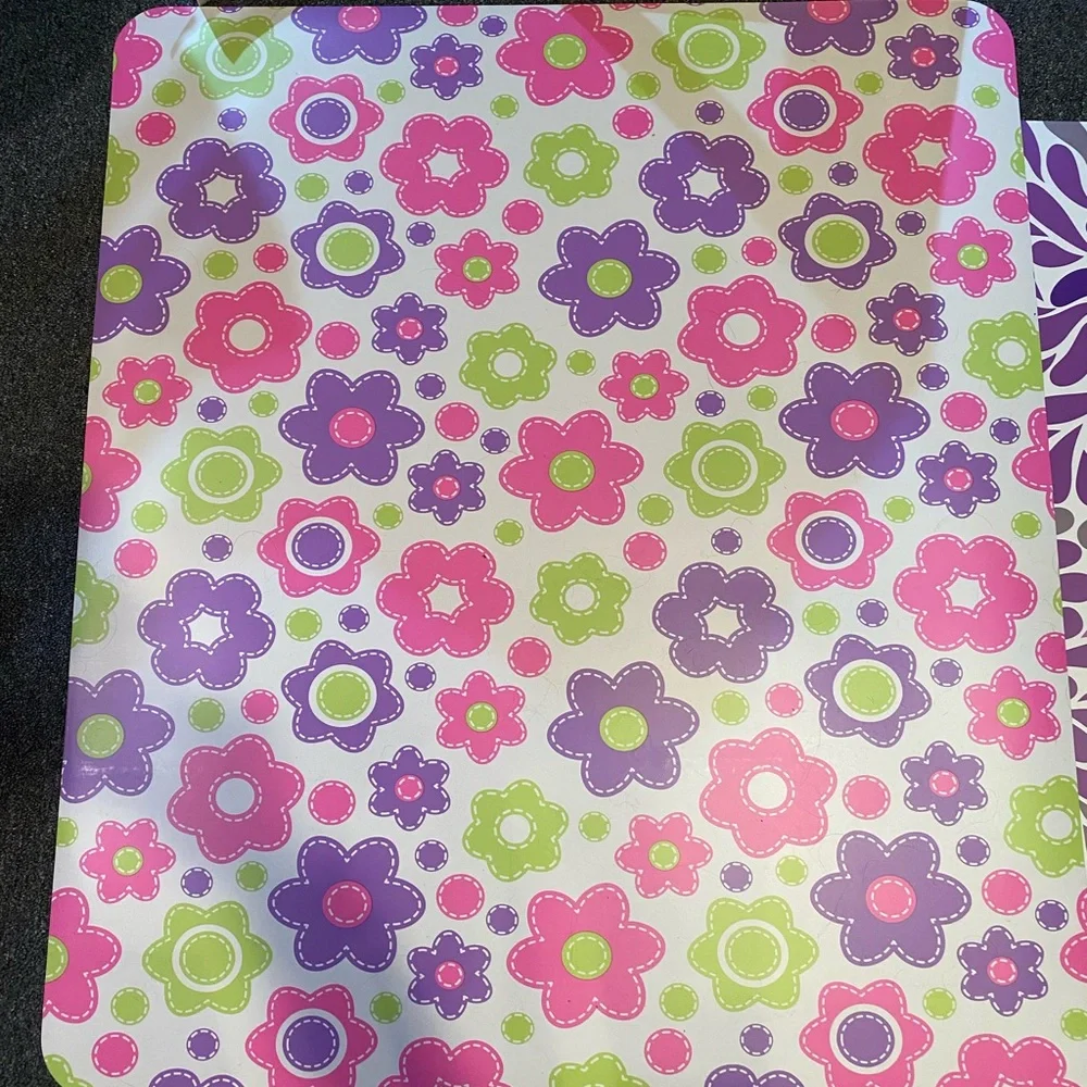 New Deflecto Fashion Floor Mat - Picture 2 of 2